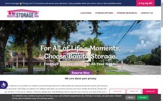 Bonita Storage Inn website