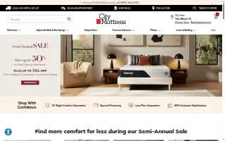 City Mattress of Bonita Springs website
