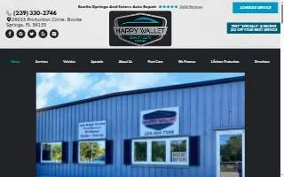 Happy Wallet Quality Auto Repair website