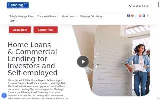 Lending Blvd - Commercial & Residential Mortgage website