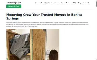 Moooving Crew of Bonita Springs website