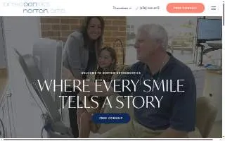Norton Orthodontics - Dr. Donald Norton website
