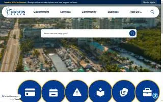 Boynton Beach Tree Service website