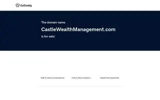 Castle Wealth Management of Boynton Beach website