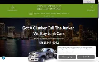 City Towing LLC website