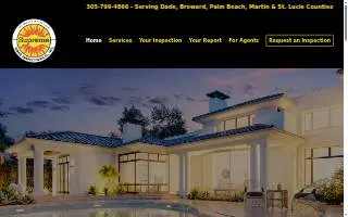 Supreme Home Inspections FL of Delray Beach website
