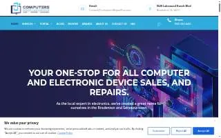 Computers Repair Plus Electronics website