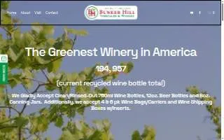 Bunker Hill Vineyard & Winery website