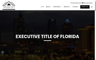 Executive Title of Florida