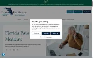 Florida Pain Medicine website