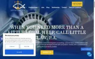 Little Law, P.A. of Brandon website