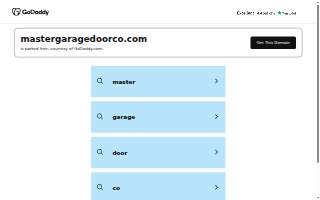 Master Garage Door Co.
