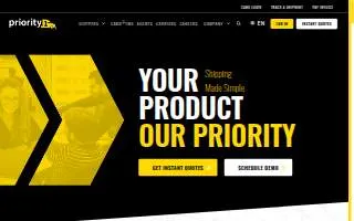 Priority 1 Protection website