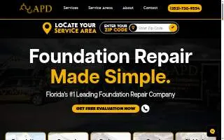 APD Foundation Repair of Brooksville website