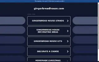 Gingerbread House of Buenaventura Lakes website