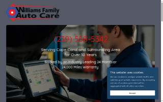 Williams Family Auto Care Inc.