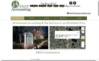 Brace Accounting Services Inc website