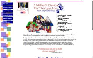 Children's Choice For Therapy