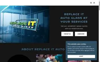 Replace it Auto Glass LLC website