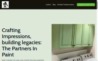 The Partners In Paint INC website