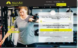 Alloy Personal Training Winter Park website