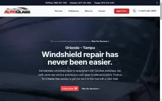 SunState Auto Glass of Casselberry website