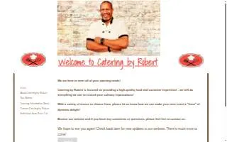 Catering By Robert / Event Concepts & Catering website