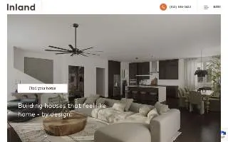 Inland Homes website