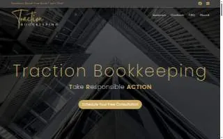 Traction Bookkeeping, LLC website