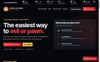 Capitol City Buy • Sell • Pawn of Clearwater website