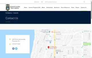 CLC Academy website