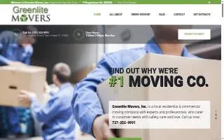 Greenlite Movers Inc. website