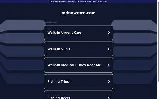 MD Now Urgent Care - Clearwater North website