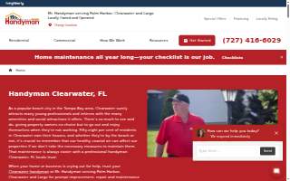 Mr. Handyman serving Palm Harbor, Clearwater and Largo