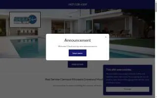 Acqua Blue Pools Of Florida website