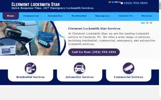 Clermont Locksmith Service website