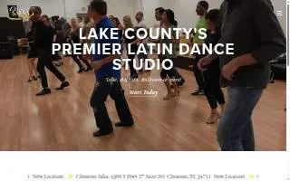 Clermont Salsa website