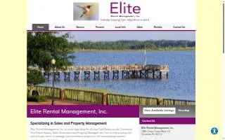 Elite Rental Management Inc website