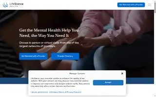 LifeStance Therapists & Psychiatrists of Clermont website