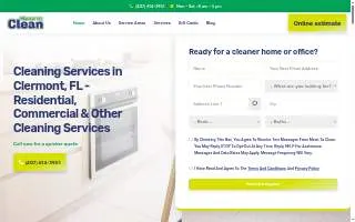 Mean To Clean | House Cleaners website