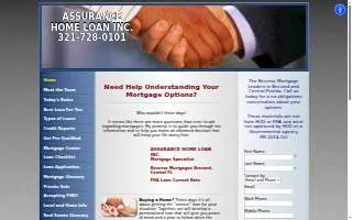 Assurance Home Loans Inc website