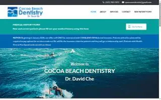 Cocoa Beach Dentistry: Che David DDS website
