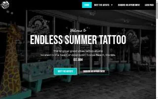 Endless Summer Tattoo website