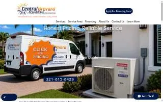 Central Brevard Air & Heat LLC website