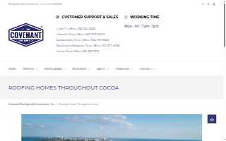 Covenant Roofing & Construction, Inc. of Cocoa