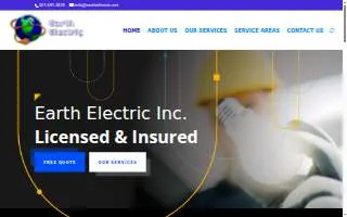 Earth Electric website