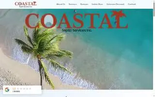 Coastal Septic Service Inc. of Coconut Creek website