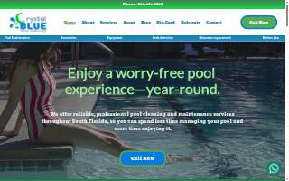 Crystal Blue Pool Services