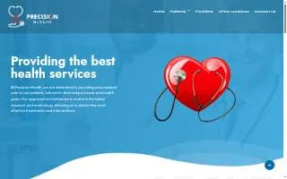 Precision Health by Science website