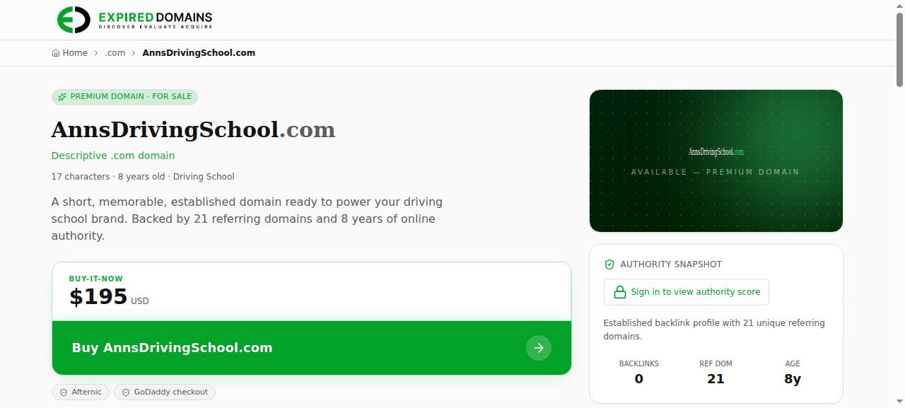 Ann's Driving School